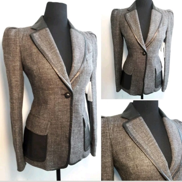 Robert Rodriguez Jackets & Blazers - Wool Linen Blazer By Robert Rodrigues